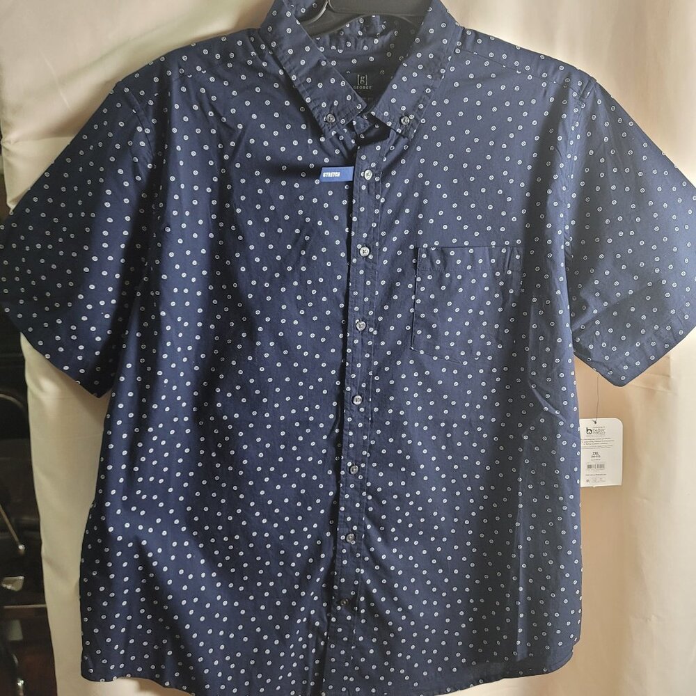 George  Size 2XL Classic Fit Men Shirt
